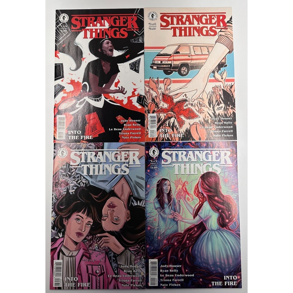 Stranger Things  INTO THE FIRE Comic Books Dark Horse WILSON CASE PEARSON ART